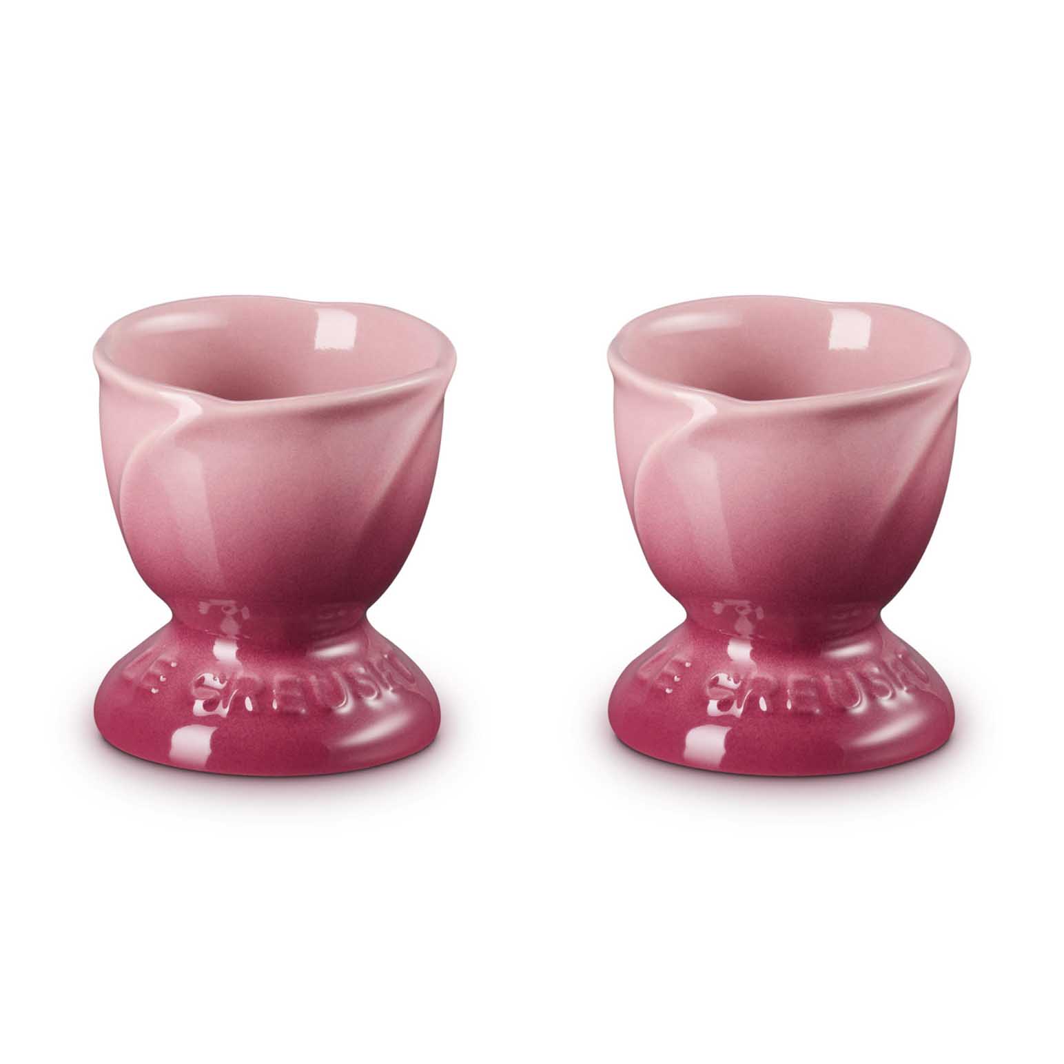 Le Creuset Jardin Egg Cup 2 Set - Rose Quartz
